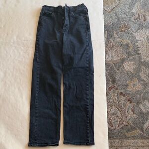 Aritzia Denim Forum Arlo High Rise Straight Leg Jean